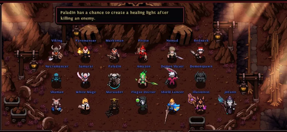 characters in hero siege