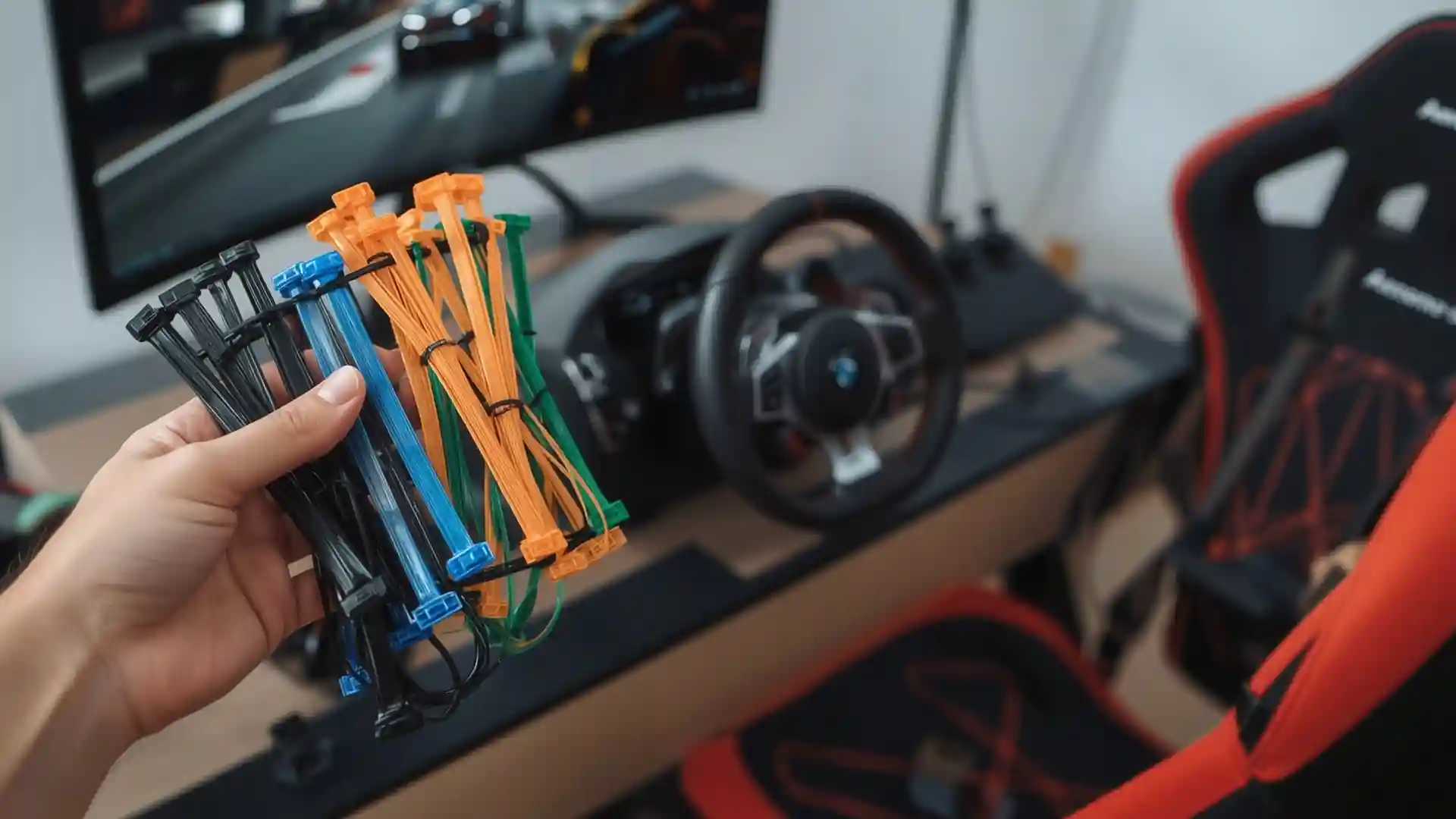 How to Manage Cables for Racing Simulator cover